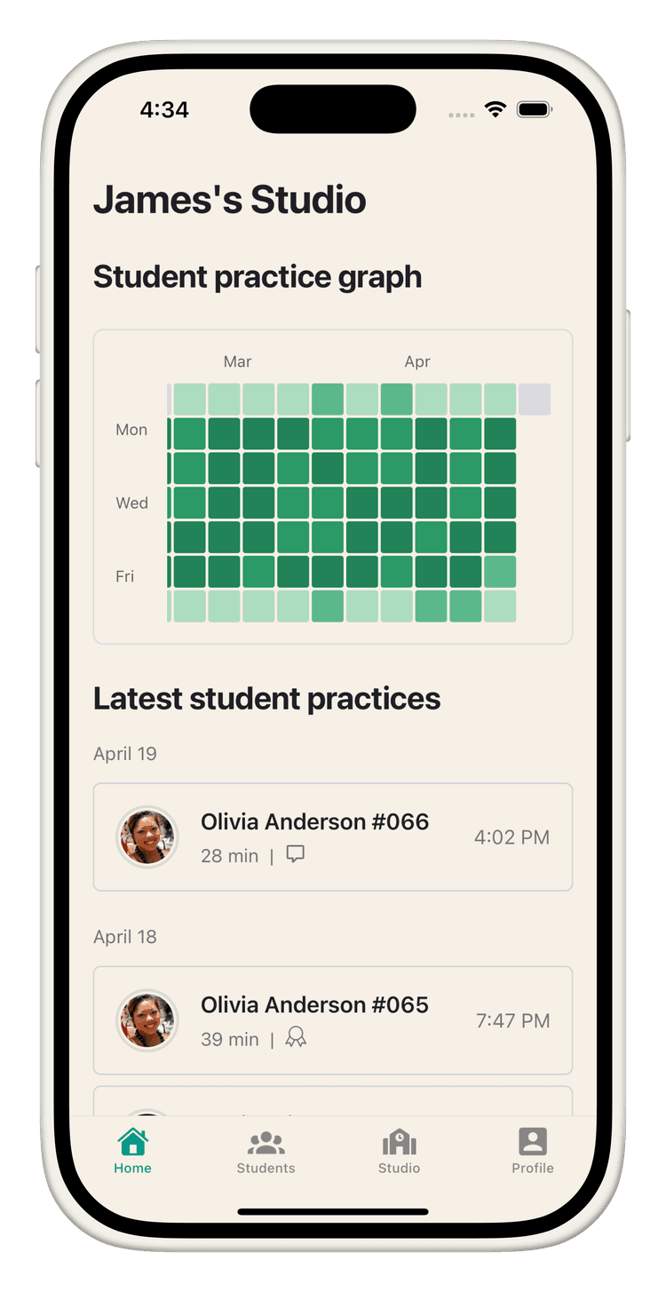 Shiro Teacher App Screenshot